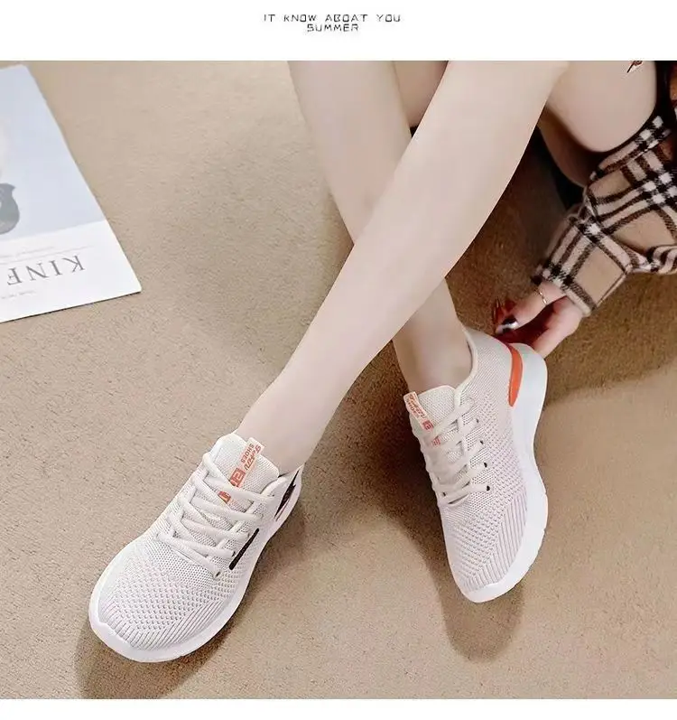 2023 New Women's Shoes Four Seasons Comfortable Casual All-match Trendy Women's Sneakers Fashionable Comfortable Lightweight Running Shoes — feature 11