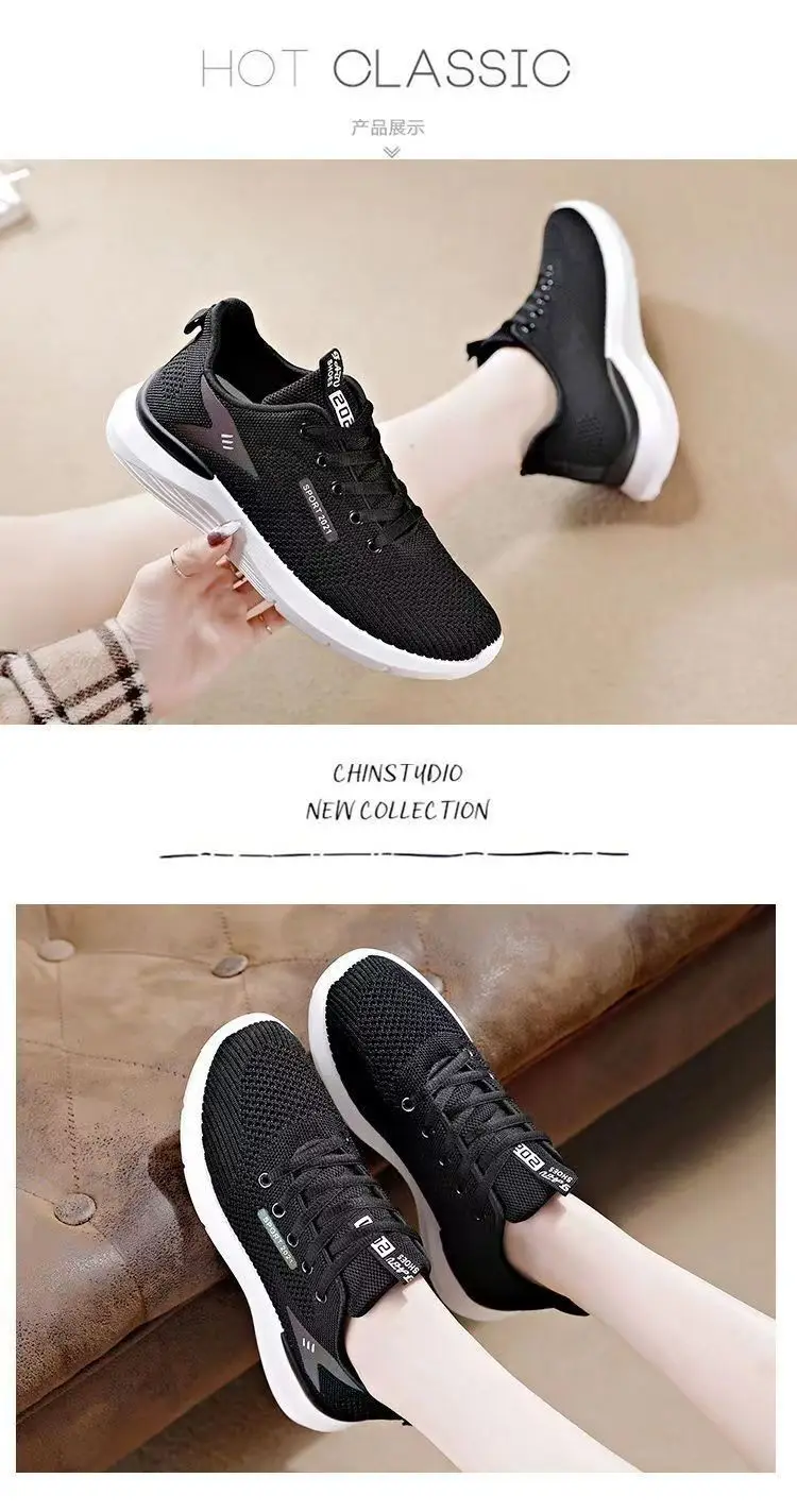 2023 New Women's Shoes Four Seasons Comfortable Casual All-match Trendy Women's Sneakers Fashionable Comfortable Lightweight Running Shoes — feature 7