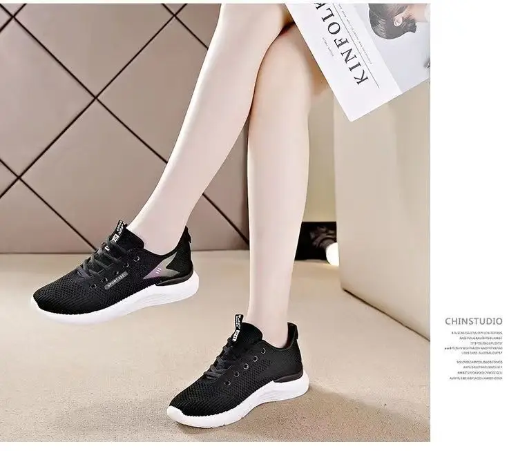 2023 New Women's Shoes Four Seasons Comfortable Casual All-match Trendy Women's Sneakers Fashionable Comfortable Lightweight Running Shoes — feature 8