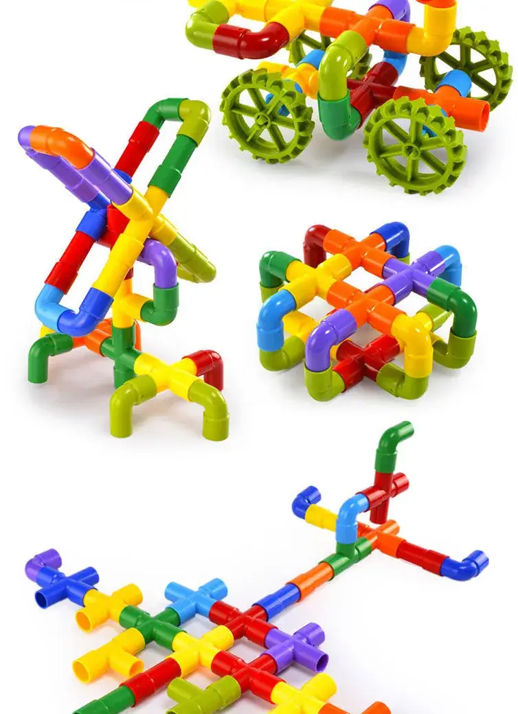 Water Pipe Building Blocks for Kids Educational Toy — feature 7