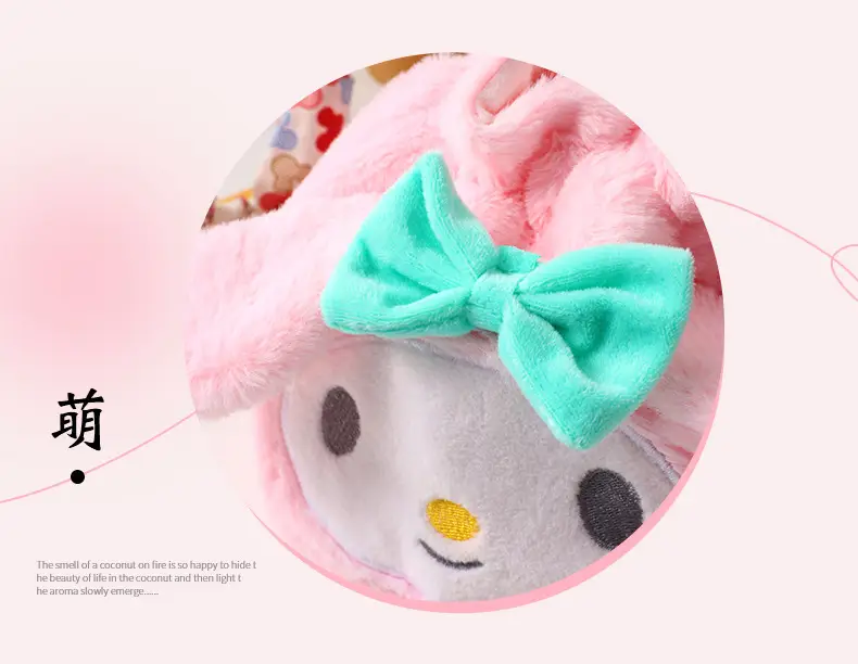 Plush Sanrio Cartoon Crossbody Bag for Girls Purple — feature 29