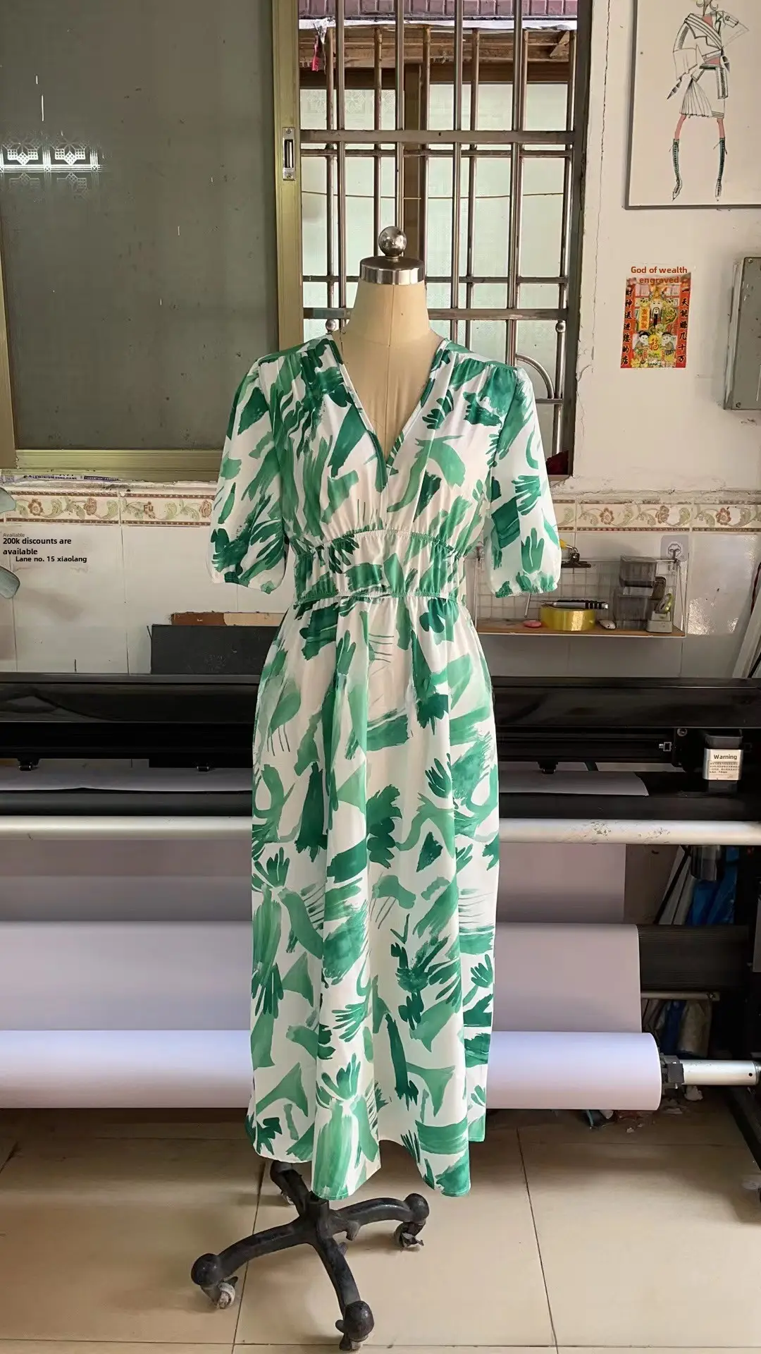 2025 Women's Printed Pajama Set Black White Abstract Design - Image 27