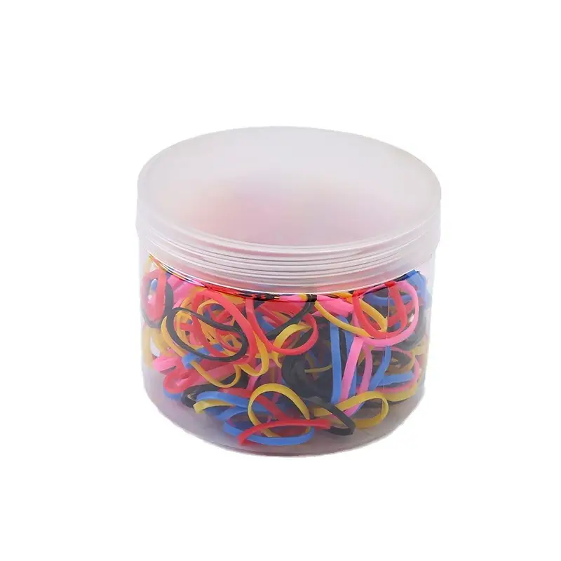Colorful Rubber Hair Ropes for Kids - Image 17