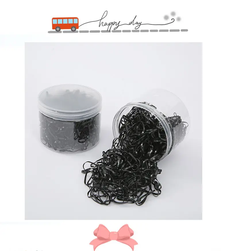 Colorful Rubber Hair Ropes for Kids — feature 10
