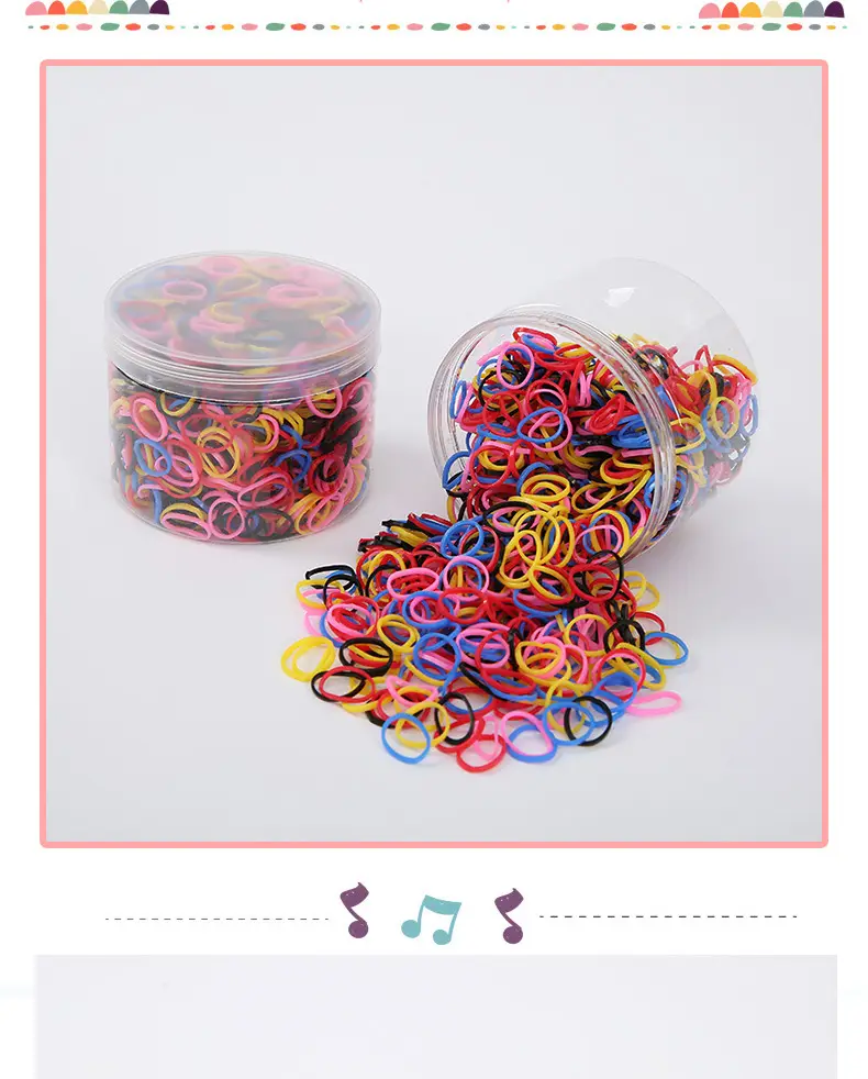 Colorful Rubber Hair Ropes for Kids — feature 11