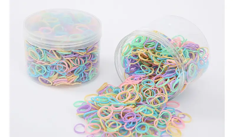 Colorful Rubber Hair Ropes for Kids — feature 12