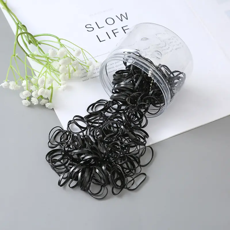 Colorful Rubber Hair Ropes for Kids - Image 9