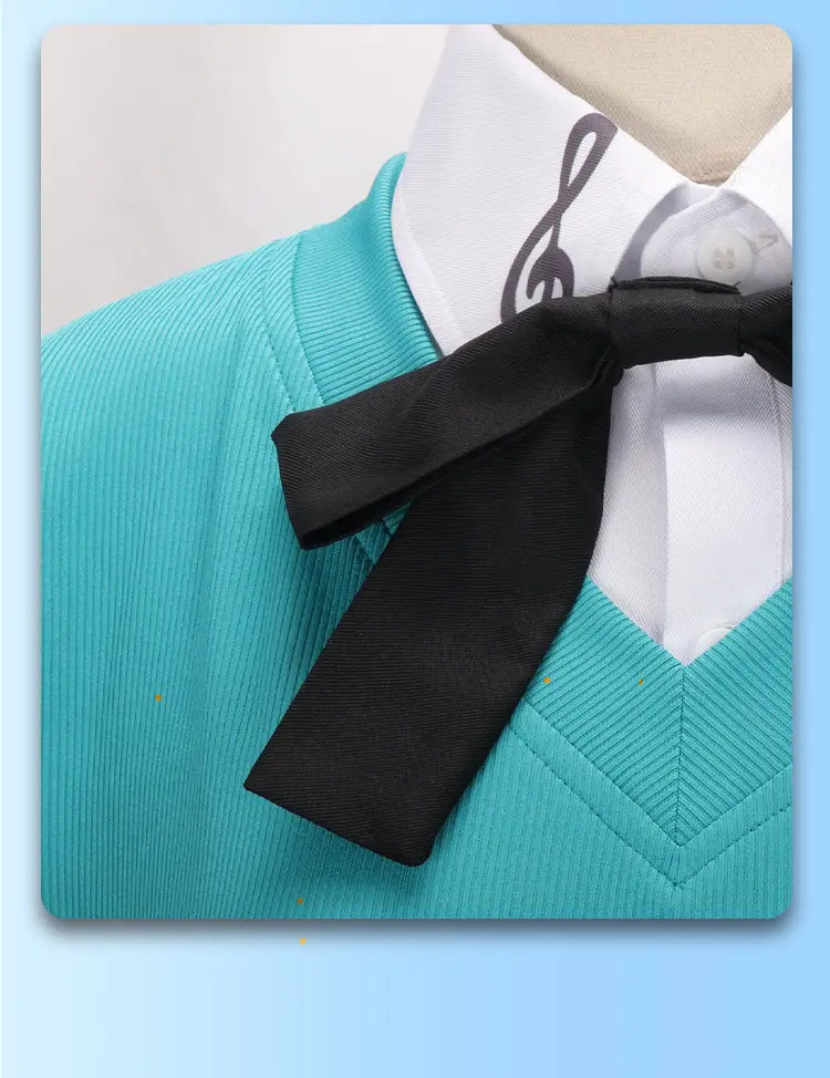 Halloween Vocaloid Cosplay Skirt Teal Gray — feature 35