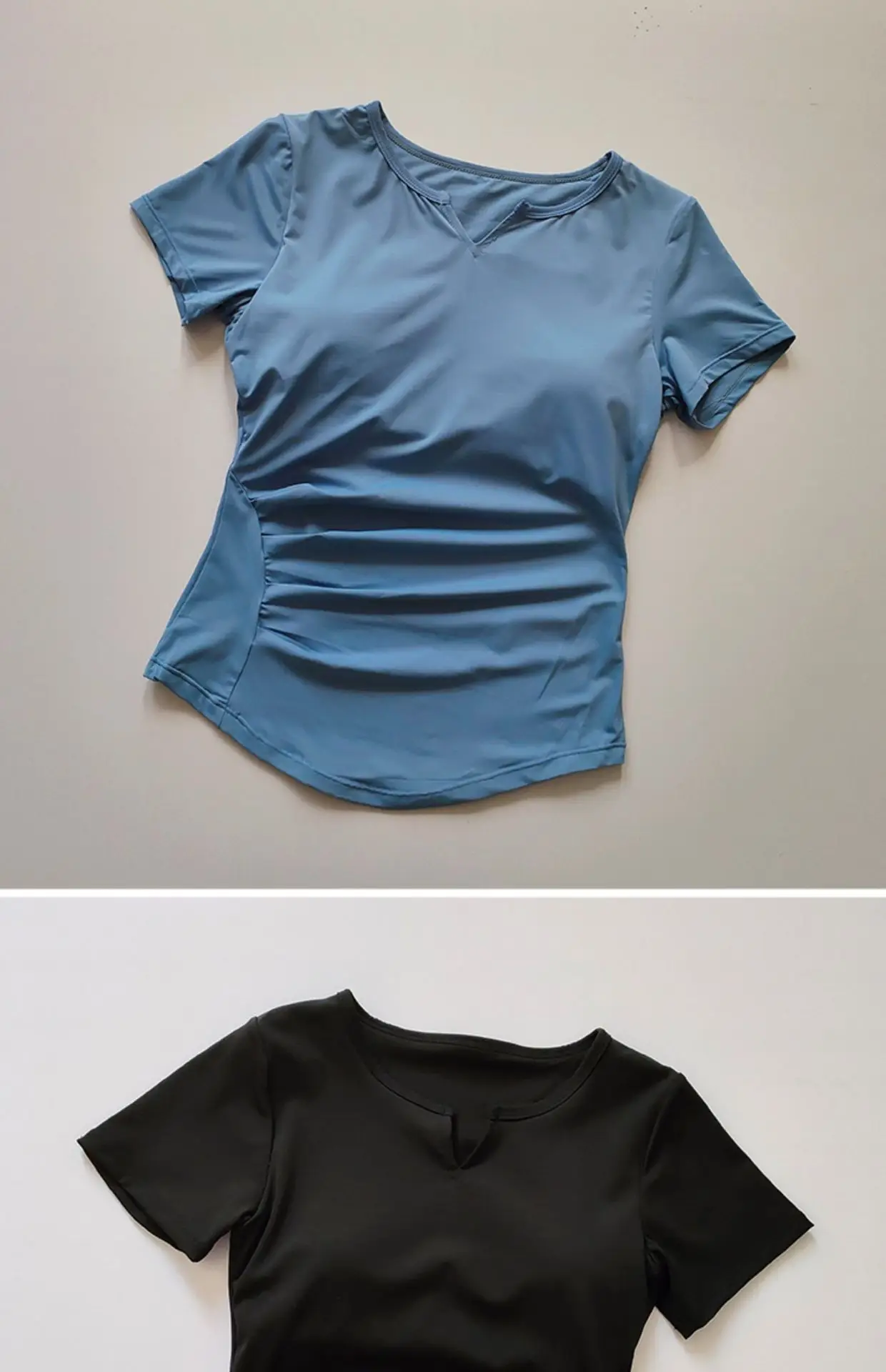 Women's V-Neck Yoga T-Shirt Summer 2023 — feature 7