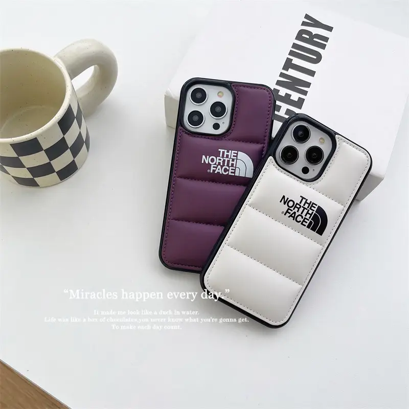 North Face Pink iPhone 17 Compatible Phone Case — feature 4