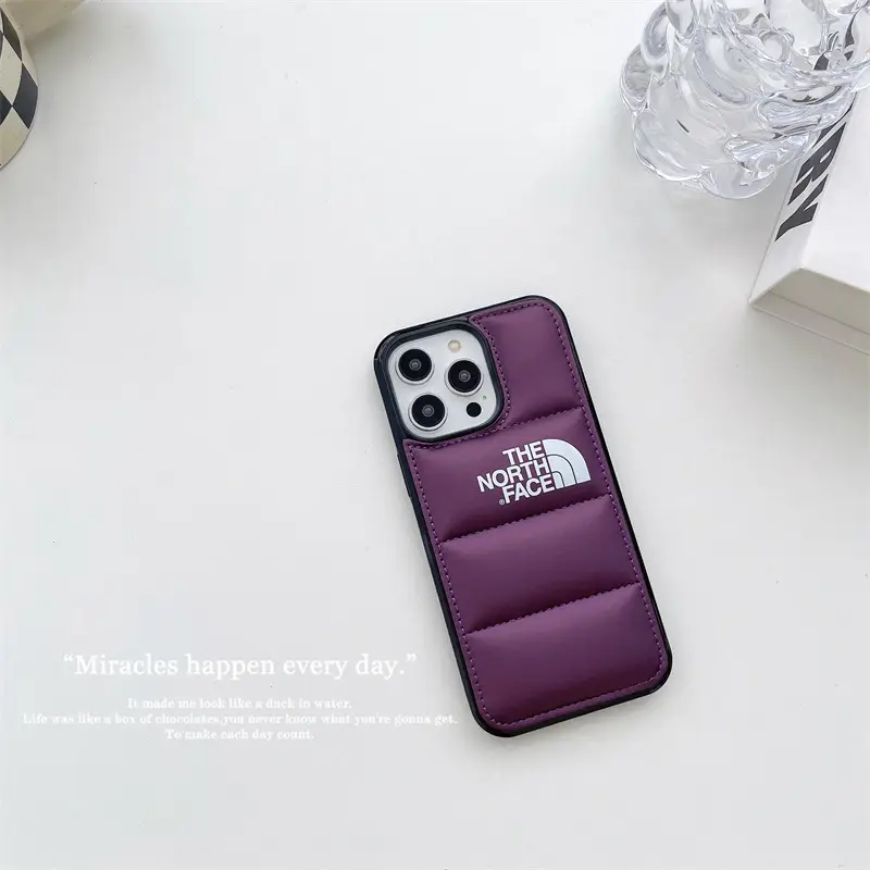 North Face Pink iPhone 17 Compatible Phone Case