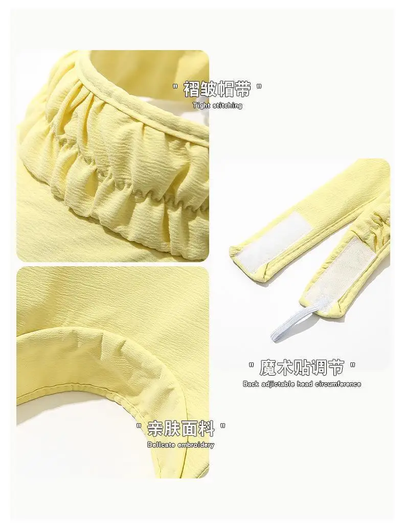 Women Pink Sun Visor Hat UV Protection Sports Running — feature 6