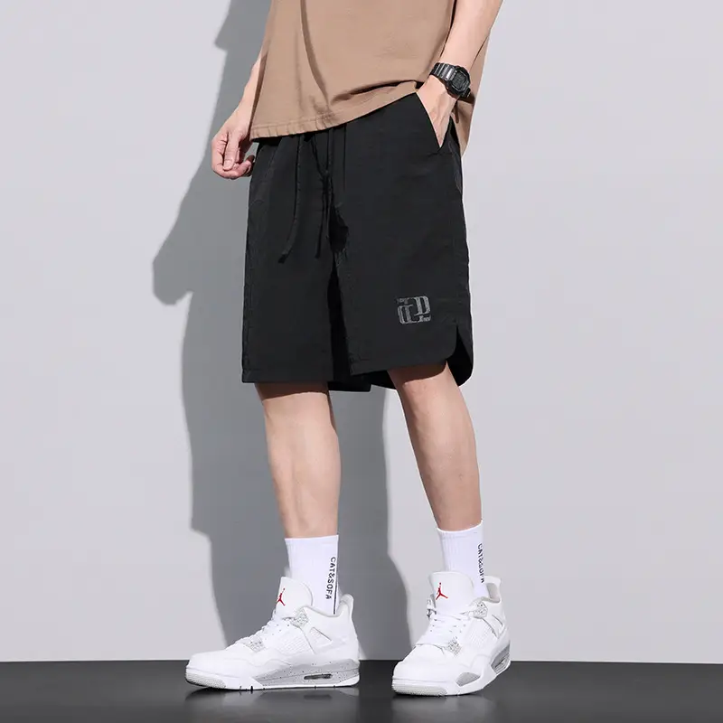 Men's Ice Silk Shorts Summer Loose Sports Wear - Image 19