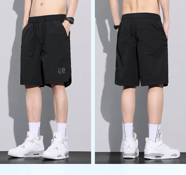 Men's Ice Silk Shorts Summer Loose Sports Wear — feature 13