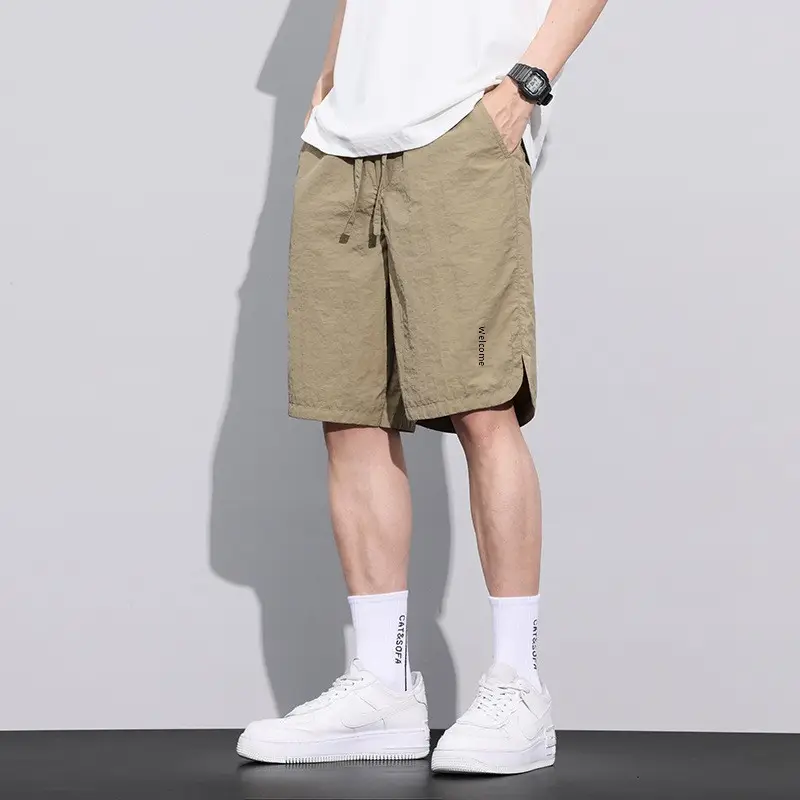 Men's Ice Silk Shorts Summer Loose Sports Wear - Image 3