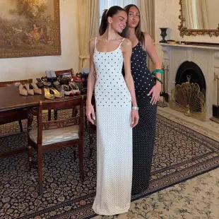 Black Backless Halter Dress for Women 2023 Summer — feature 17