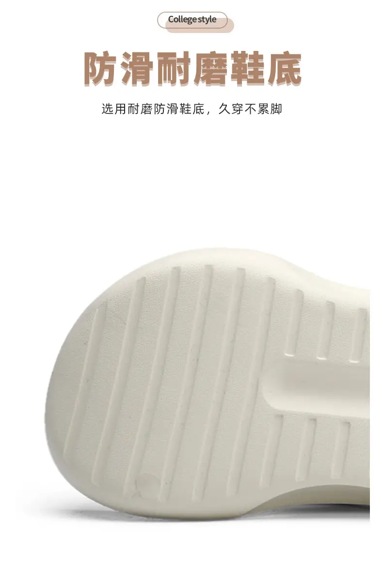 Children's White Sandals with Gold Lettering — feature 7
