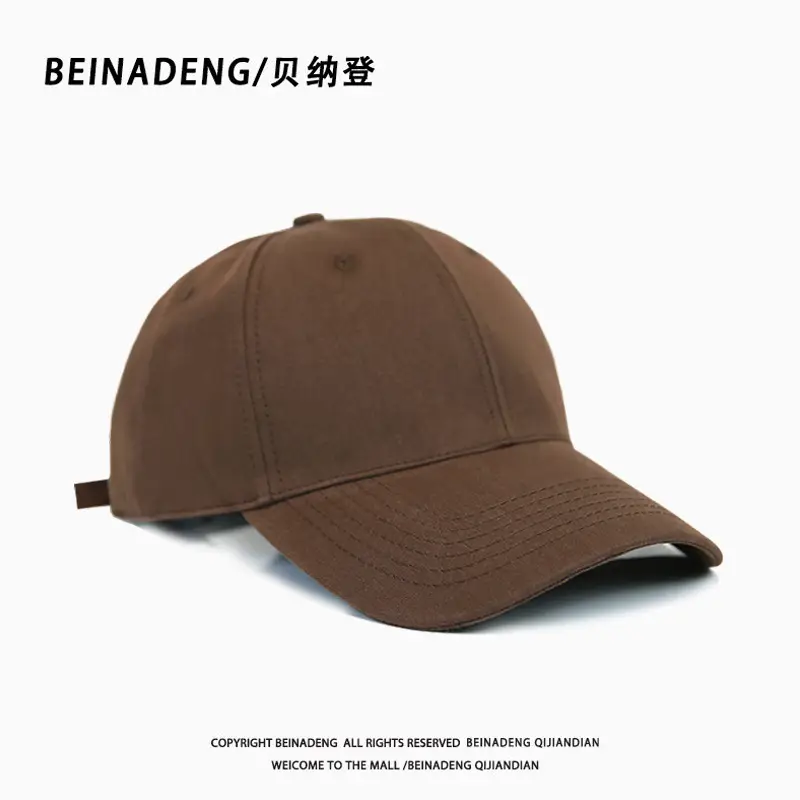 Men's Big Head Baseball Cap 65cm Black - Image 15