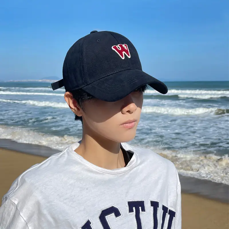 Men's Big Head Baseball Cap 65cm Black - Image 17