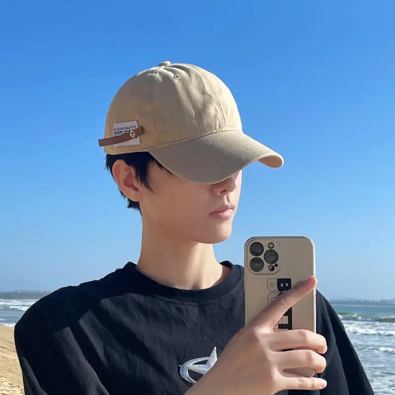 Men's Big Head Baseball Cap 65cm Black - Image 2