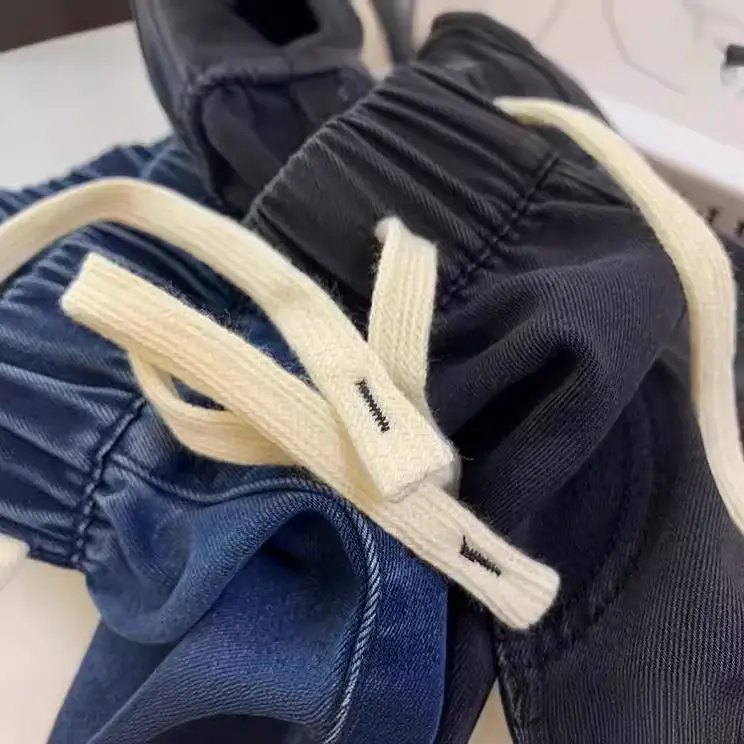 Women Dipped Tencel Jeans Wide Leg Summer 2024