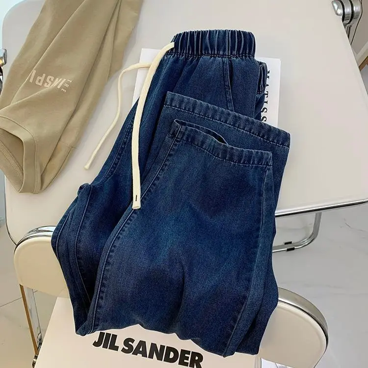 Women Dipped Tencel Jeans Wide Leg Summer 2024 — feature 25