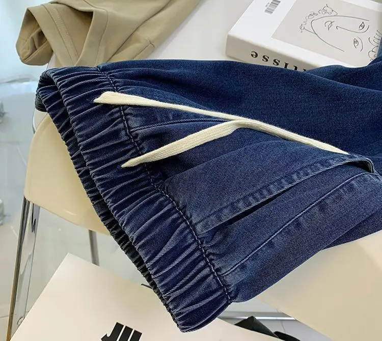 Women Dipped Tencel Jeans Wide Leg Summer 2024 — feature 33