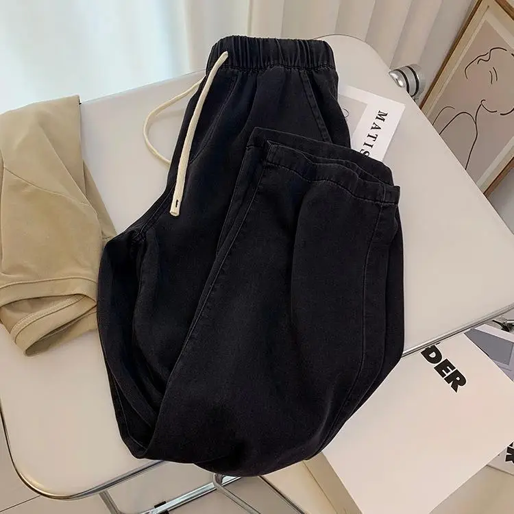 Women Dipped Tencel Jeans Wide Leg Summer 2024 — feature 37