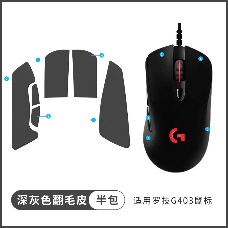 Logitech G403 G703 G603 Anti-Slip Stickers All Colors