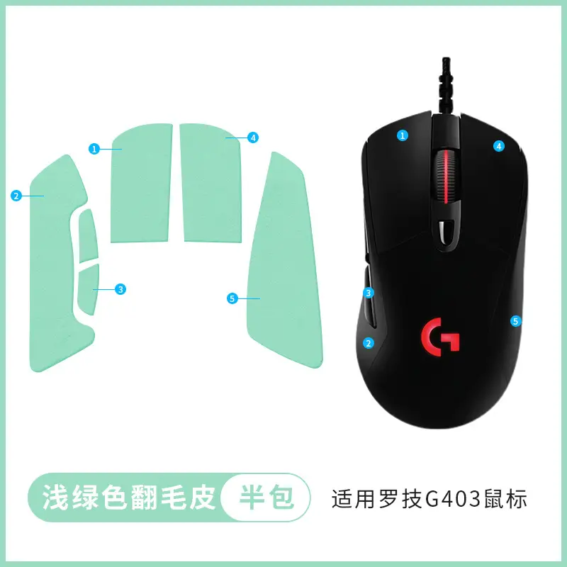 Logitech G403 G703 G603 Anti-Slip Stickers All Colors