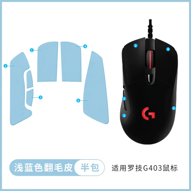 Logitech G403 G703 G603 Anti-Slip Stickers All Colors