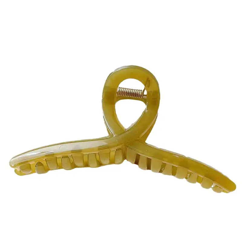 Oversized Korean Acrylic Hair Clip Jelly Color