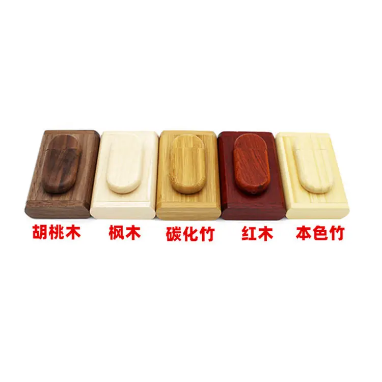 Wooden USB Engraving Gift Box with Bamboo Design - Image 7
