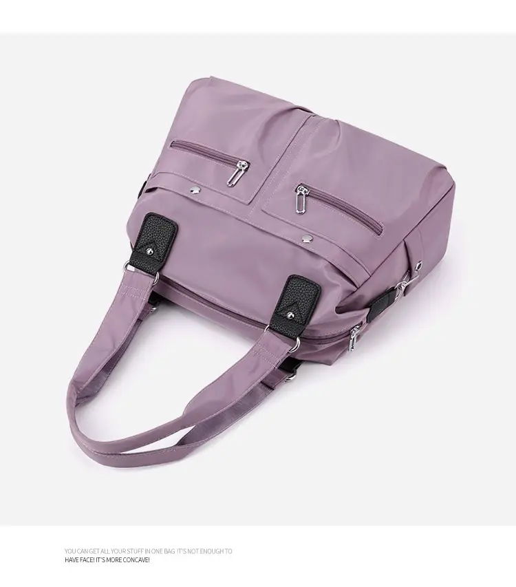 Green Nylon Shoulder Bag for Women Travel — feature 34