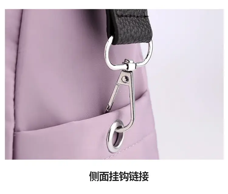 Green Nylon Shoulder Bag for Women Travel — feature 39