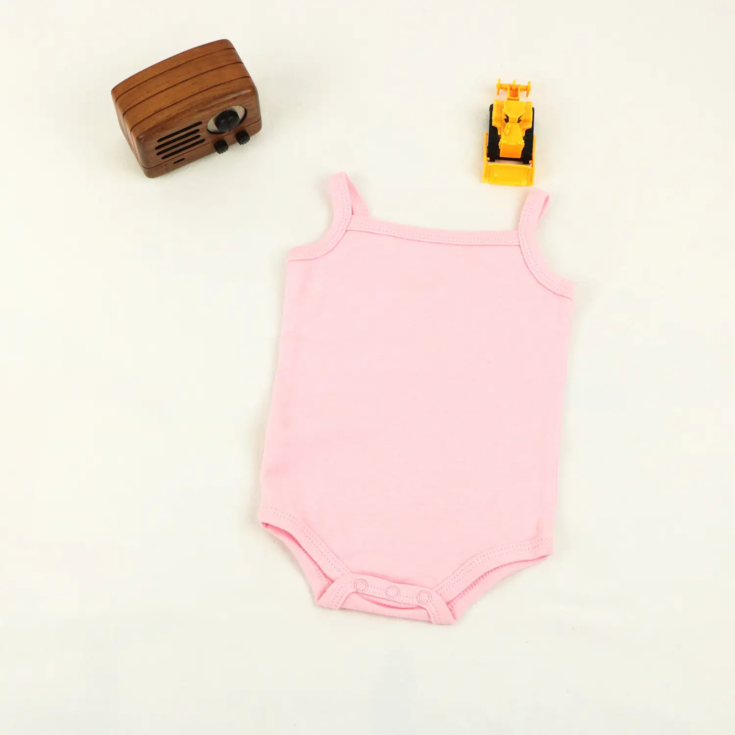 Infants Cotton Summer Sling Rompers Hoodies Set - Image 5