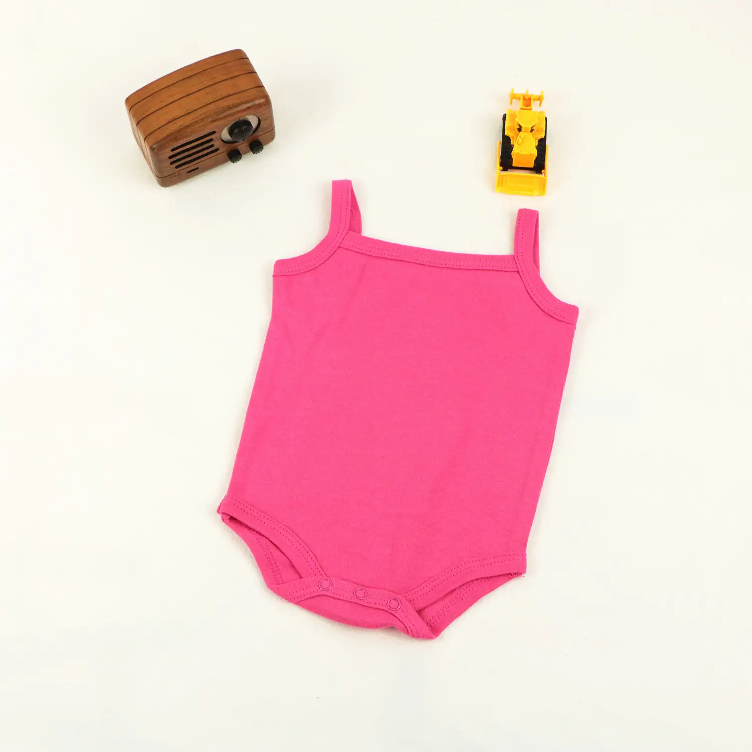 Infants Cotton Summer Sling Rompers Hoodies Set - Image 8