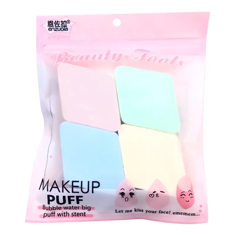 4-Color Diamond Sponge Puff for Dry Wet Use - Image 6