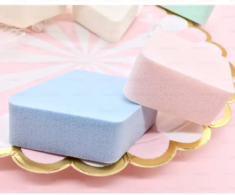 4-Color Diamond Sponge Puff for Dry Wet Use — feature 10