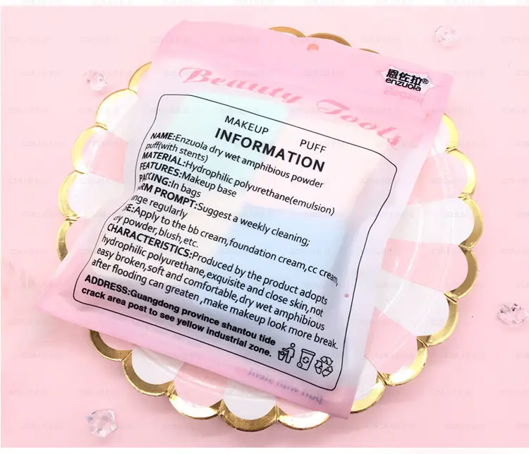 4-Color Diamond Sponge Puff for Dry Wet Use — feature 7