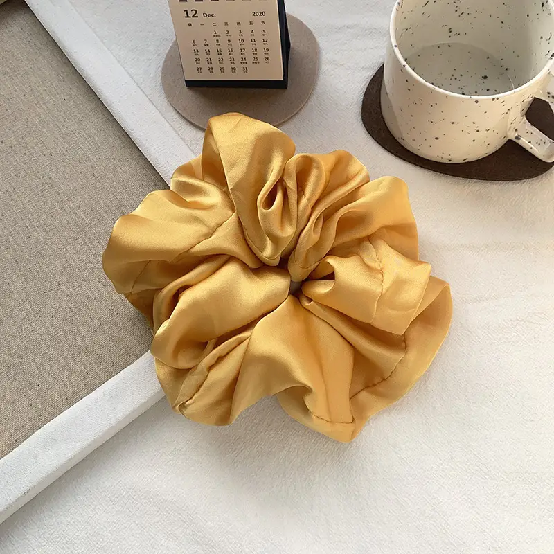 Oversized Satin Hair Bowl Teal Cross Border - Image 8