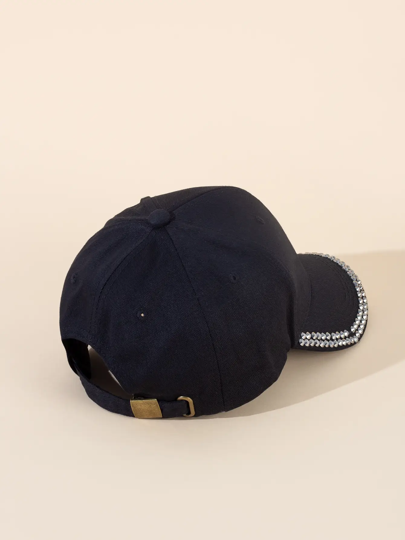 Black Rhinestone Bear Cap for Girls Boys Summer Wear — feature 4