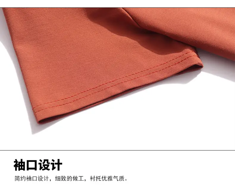 Women's 2023 Loose Round Neck T-Shirt Large Size — feature 16