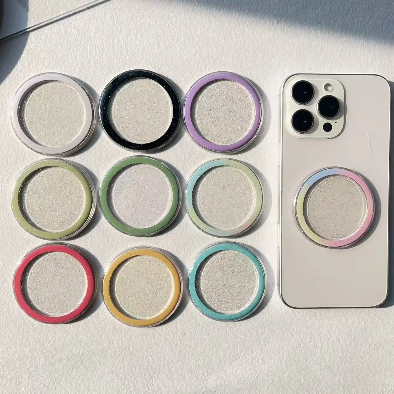 Magnetic Phone Holder with Pink Ring for Magsafe Wireless — feature 8