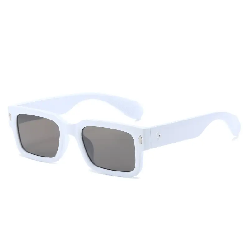 Green Square Sunglasses for Men Women UV400 - Image 12