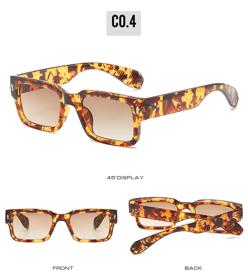Green Square Sunglasses for Men Women UV400 β feature 10