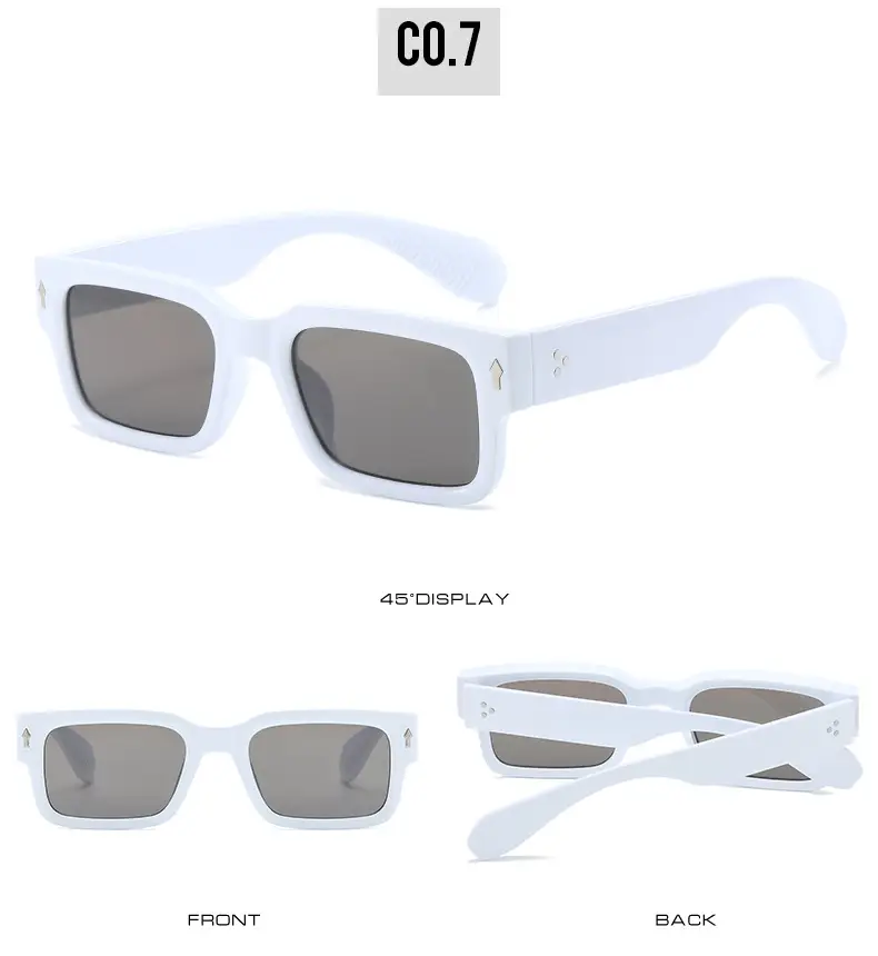 Green Square Sunglasses for Men Women UV400 β feature 13