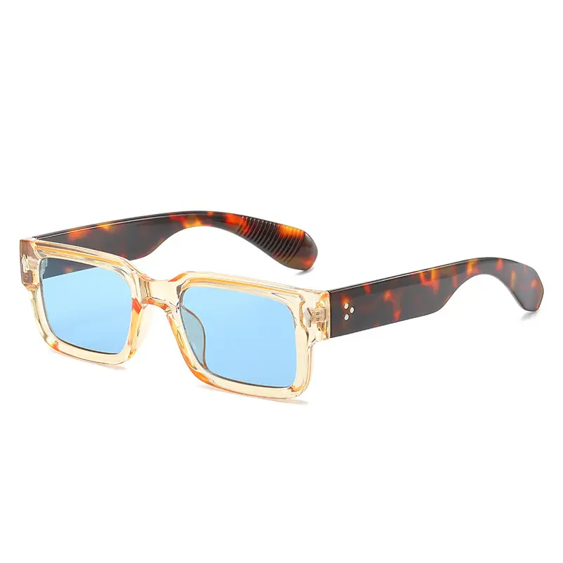 Green Square Sunglasses for Men Women UV400 - Image 5