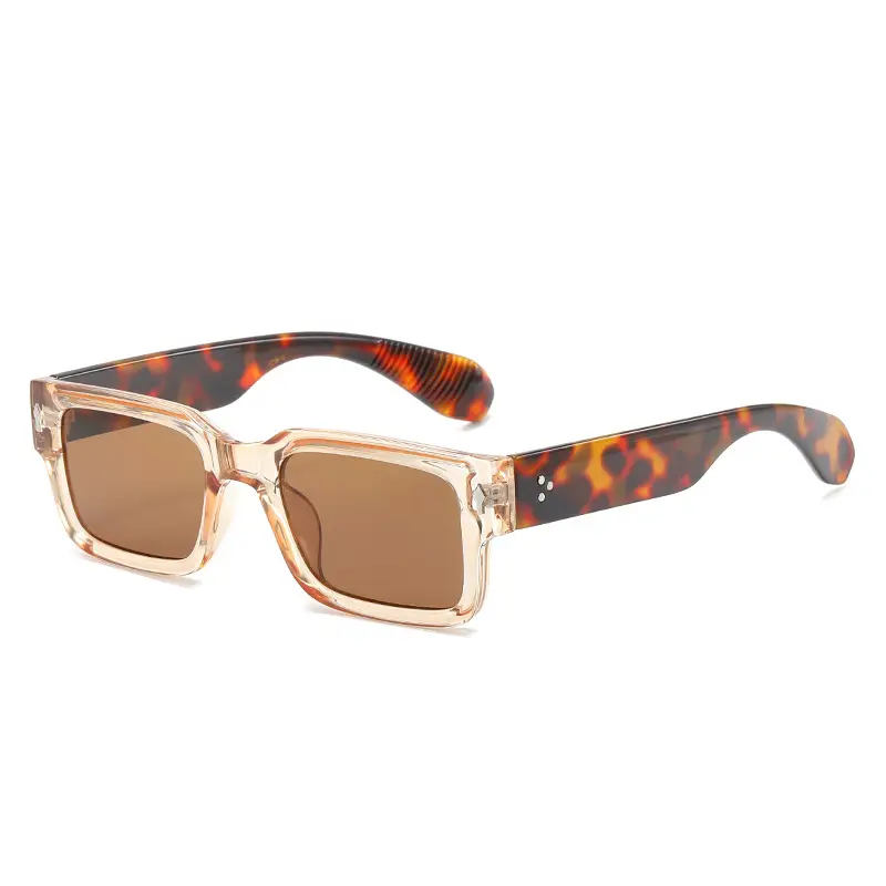 Green Square Sunglasses for Men Women UV400 - Image 6