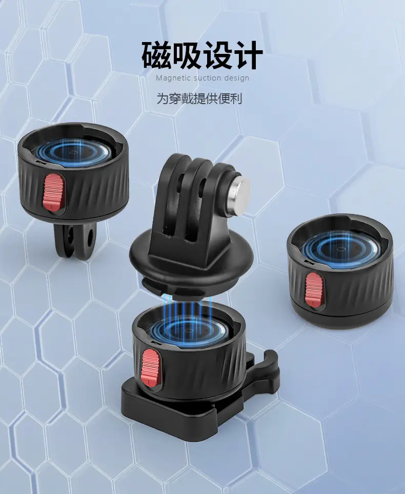 Universal Gopro Magnetic Base 1/4 Interface Tripod — feature 8